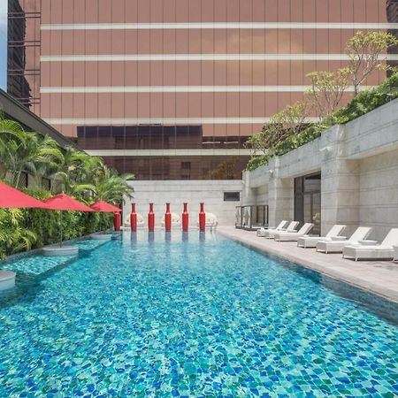 The Lin Hotel Taichung Exterior foto The pool at the hotel